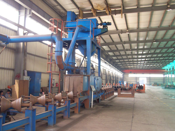 鋼管外壁拋丸（wán）機