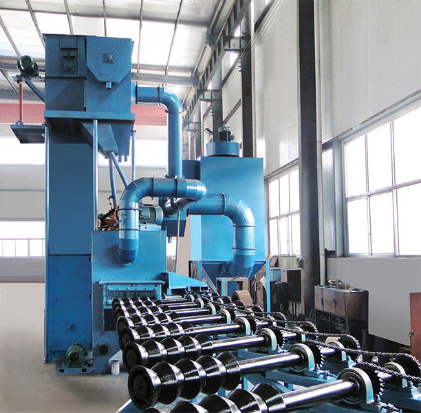 鋼管外壁拋（pāo）丸機